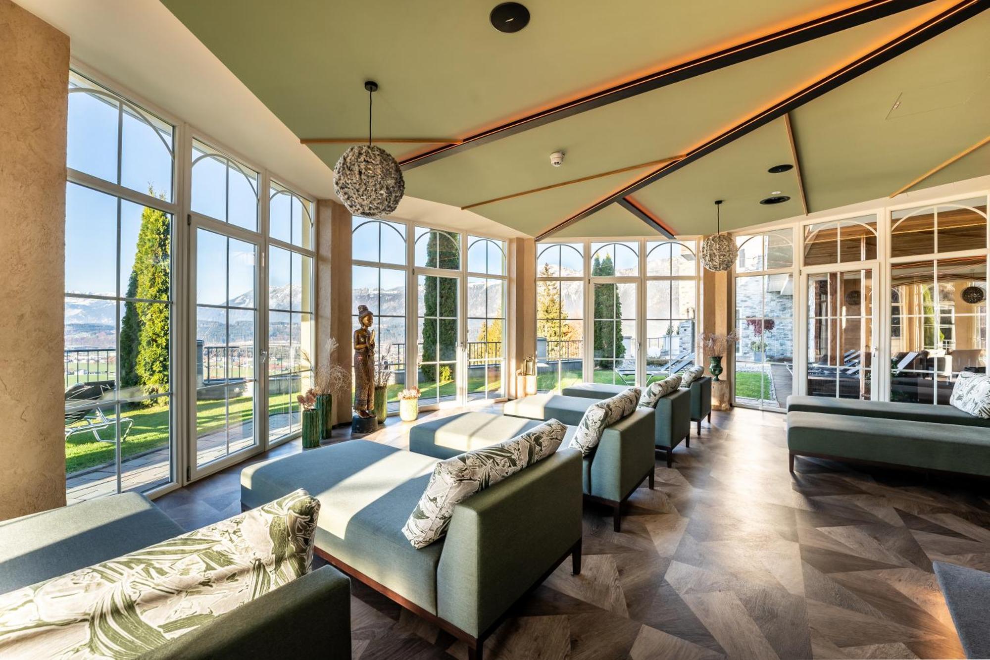 Hotel Panorama Royal Bad Haering Bagian luar foto