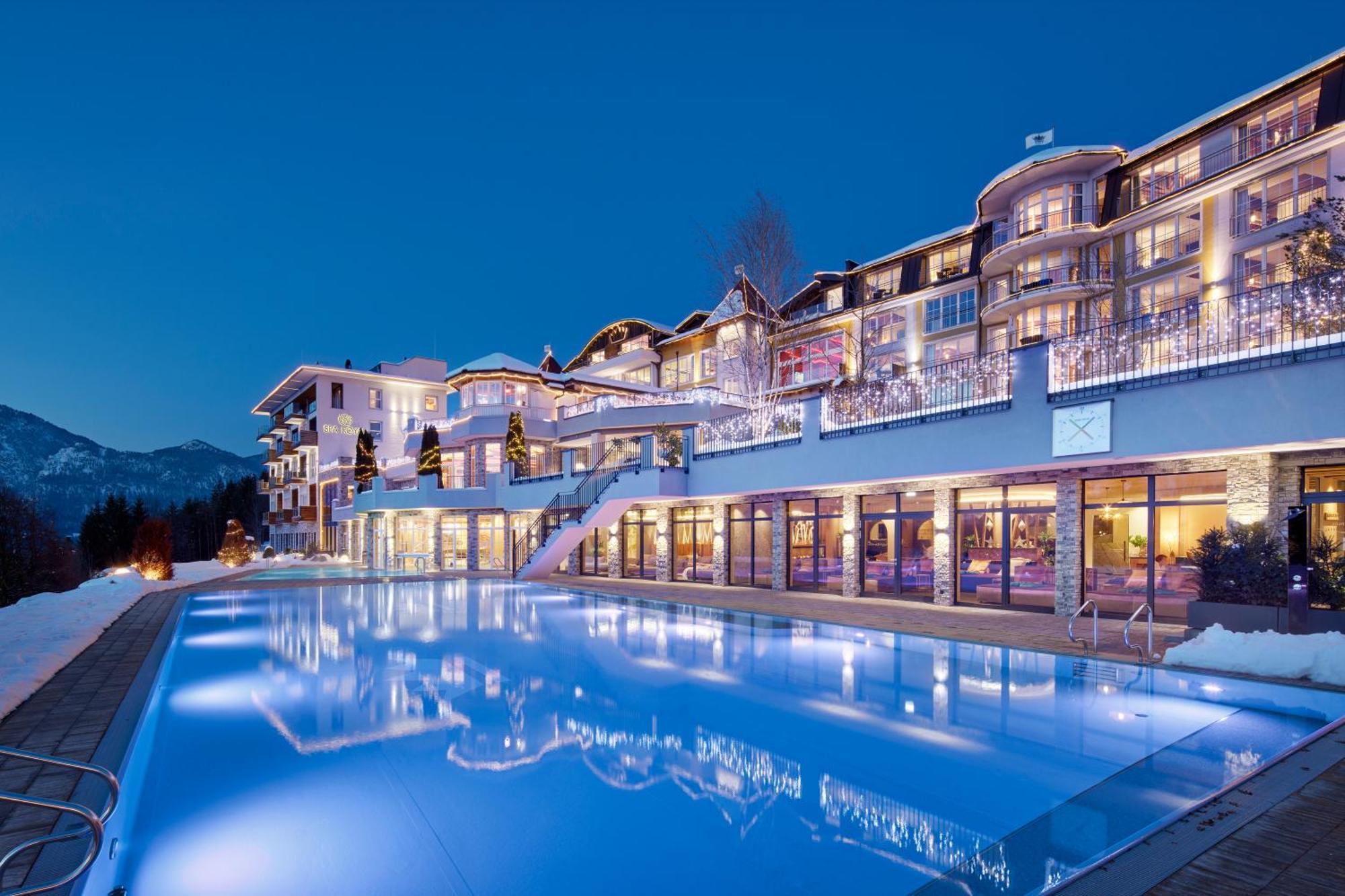 Hotel Panorama Royal Bad Haering Bagian luar foto